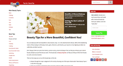 Desktop Screenshot of beauty.tips.net