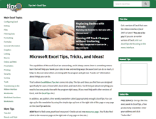 Tablet Screenshot of excelribbon.tips.net
