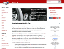 Tablet Screenshot of car.tips.net