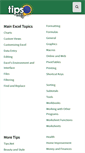Mobile Screenshot of excel.tips.net